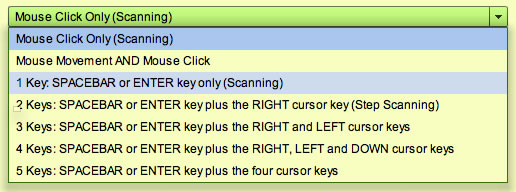 choose control method